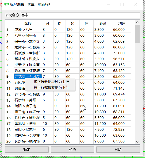 标尺编辑页面